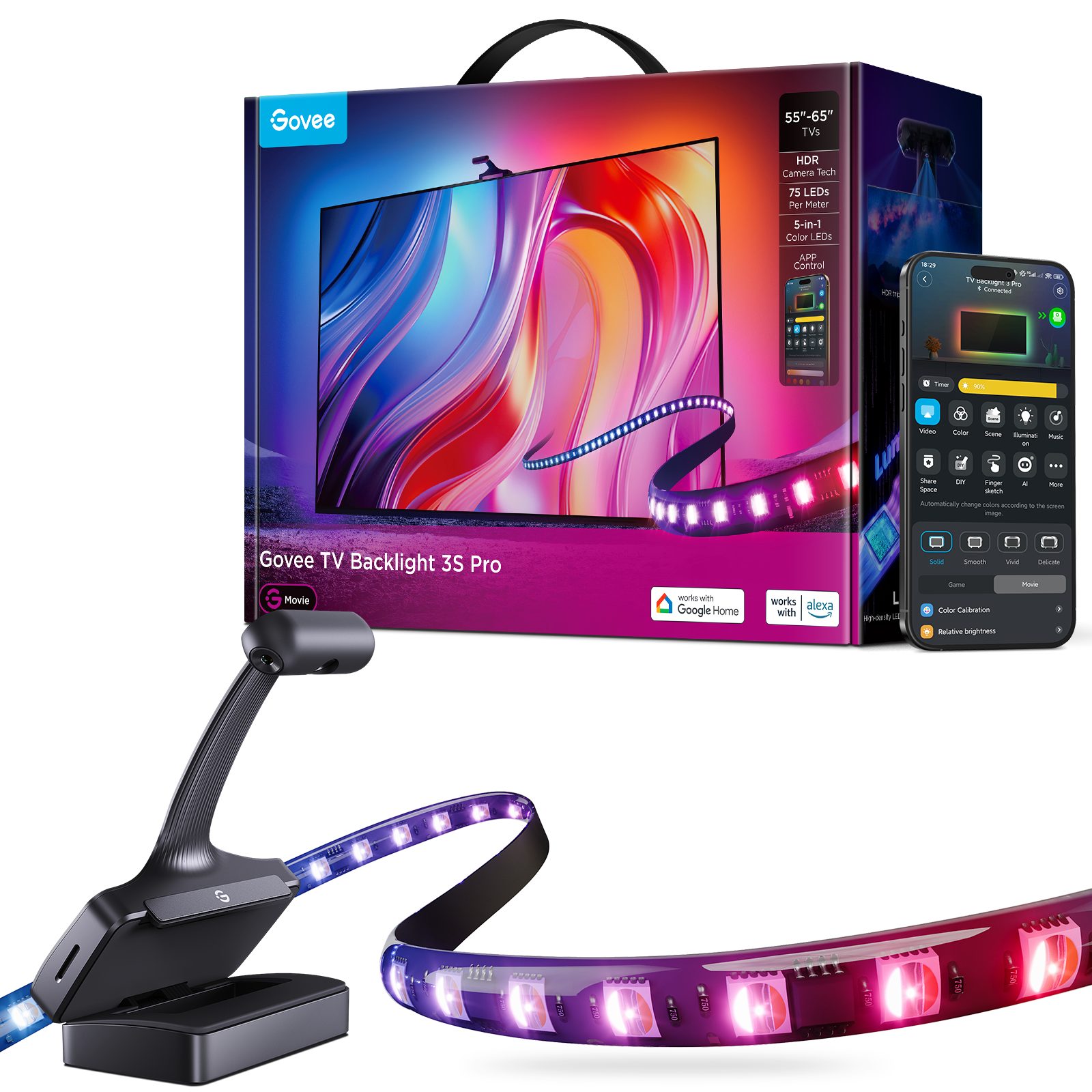 Светодиодная лента Govee TV Backlight 3S Pro | DGL.RU