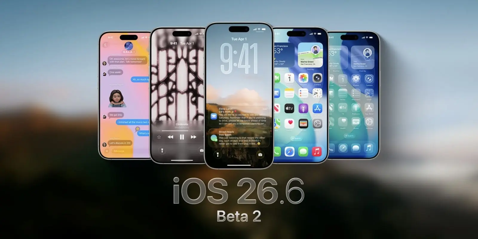 Что нового в iOS 26.6. Новых функций в iOS 26.6 почти нет. Фото.