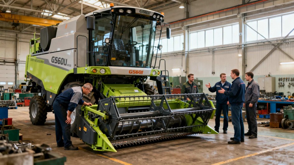 GS600 сменит GS12A1: новая глава для белорусских комбайнов