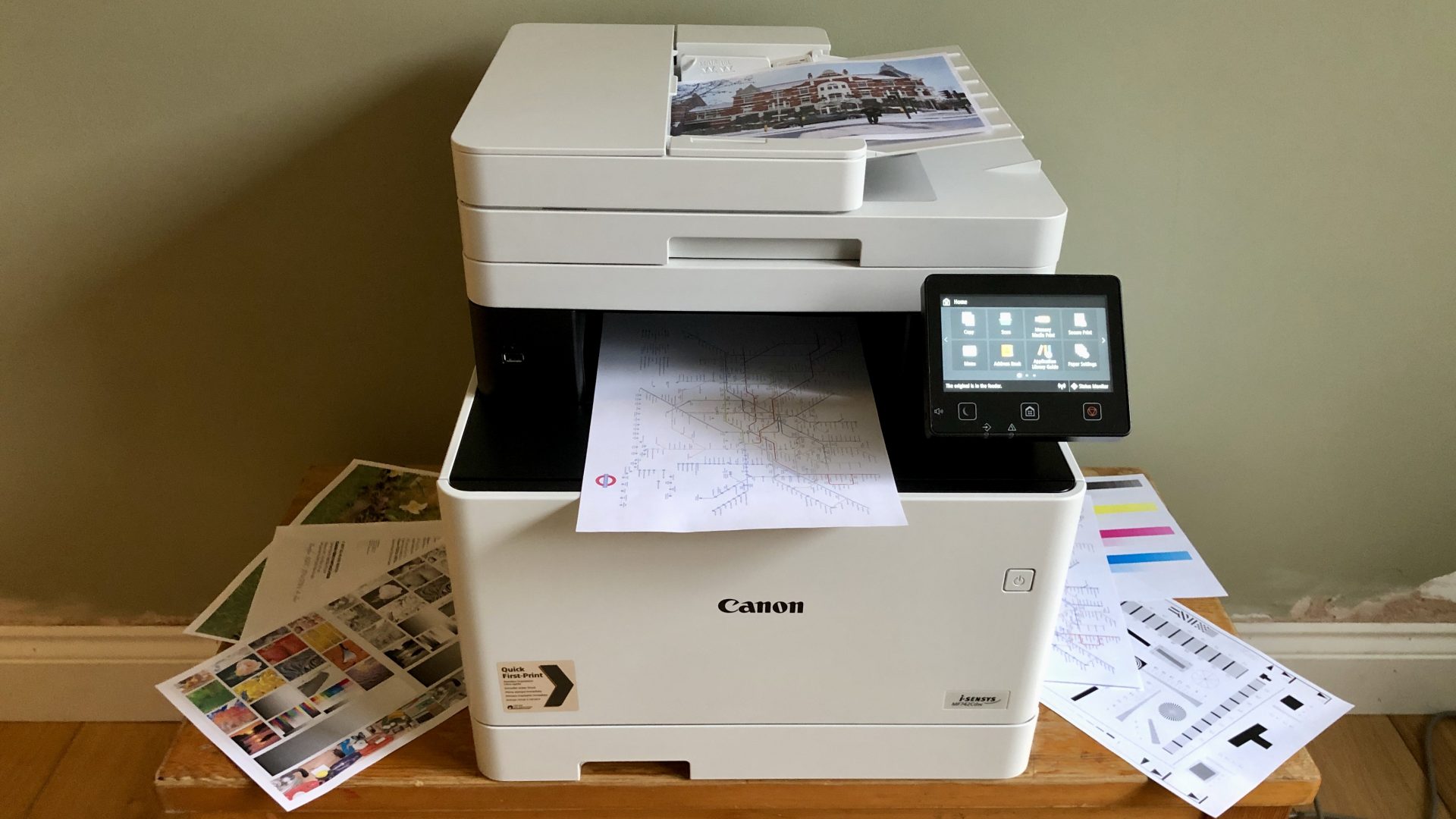 Обзор Canon i-SENSYS MF742Cdw — умный лазерный принтер картинка Canon i-SENSYS MF742Cdw