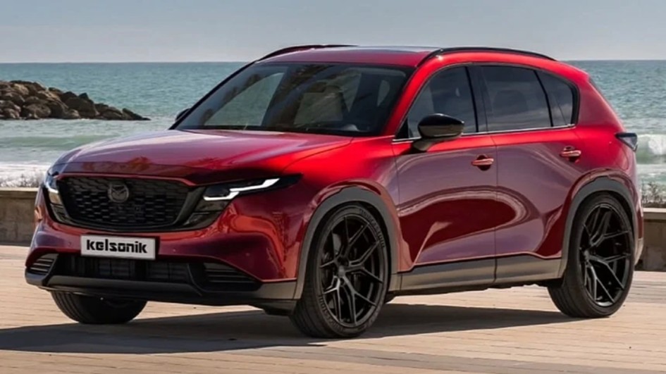 Mazda CX-5 2026: новый экстерьер, три варианта дисков и заниженная подвеска