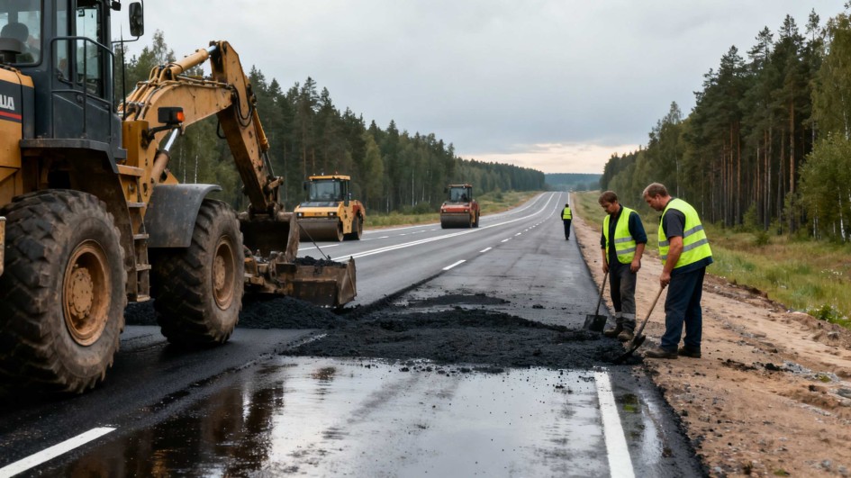 Трасса на Беларусь в Ленобласти станет четырех- и шестиполосной к 2028 году