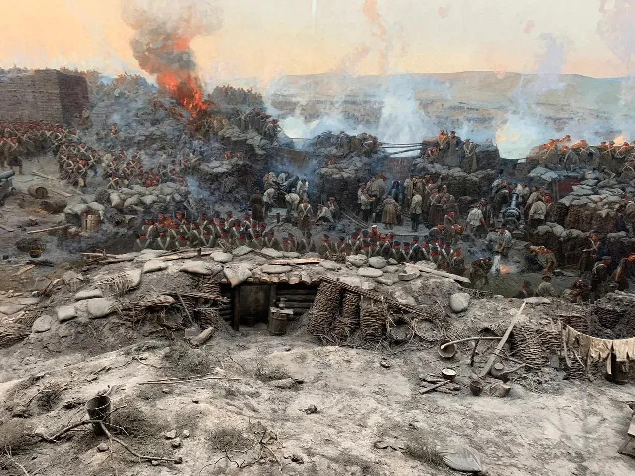 Панорама обороны Севастополя 1854-1855 годов практически уничтожена в результате удара ВСУ, сообщил Развожаев