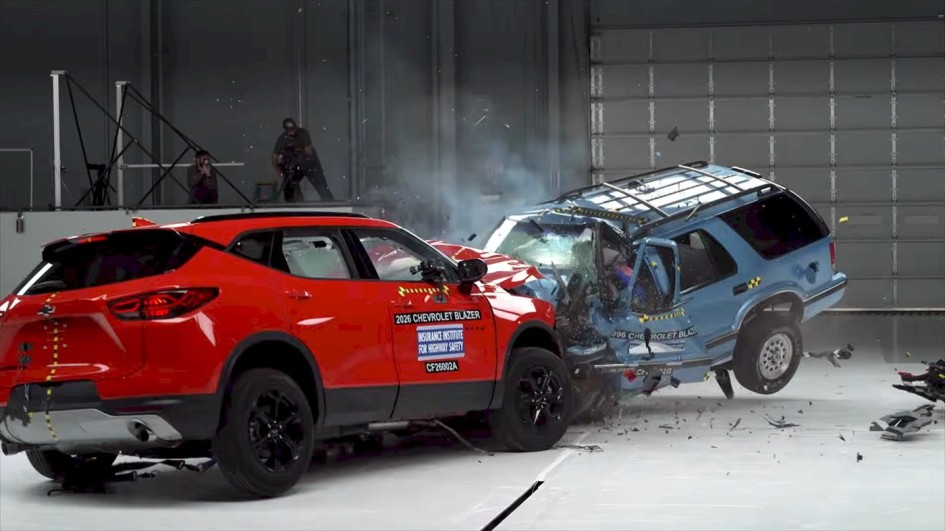 Краш-тест Chevrolet Blazer: как изменились стандарты безопасности за 30 лет