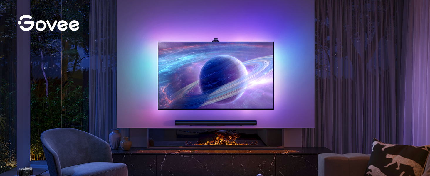 Обзор светодиодной ленты Govee TV Backliht 3S Pro — легко превратит гостиную в кинотеатр картинка Светодиодная лента Govee TV Backlight 3S Pro | DGL.RU