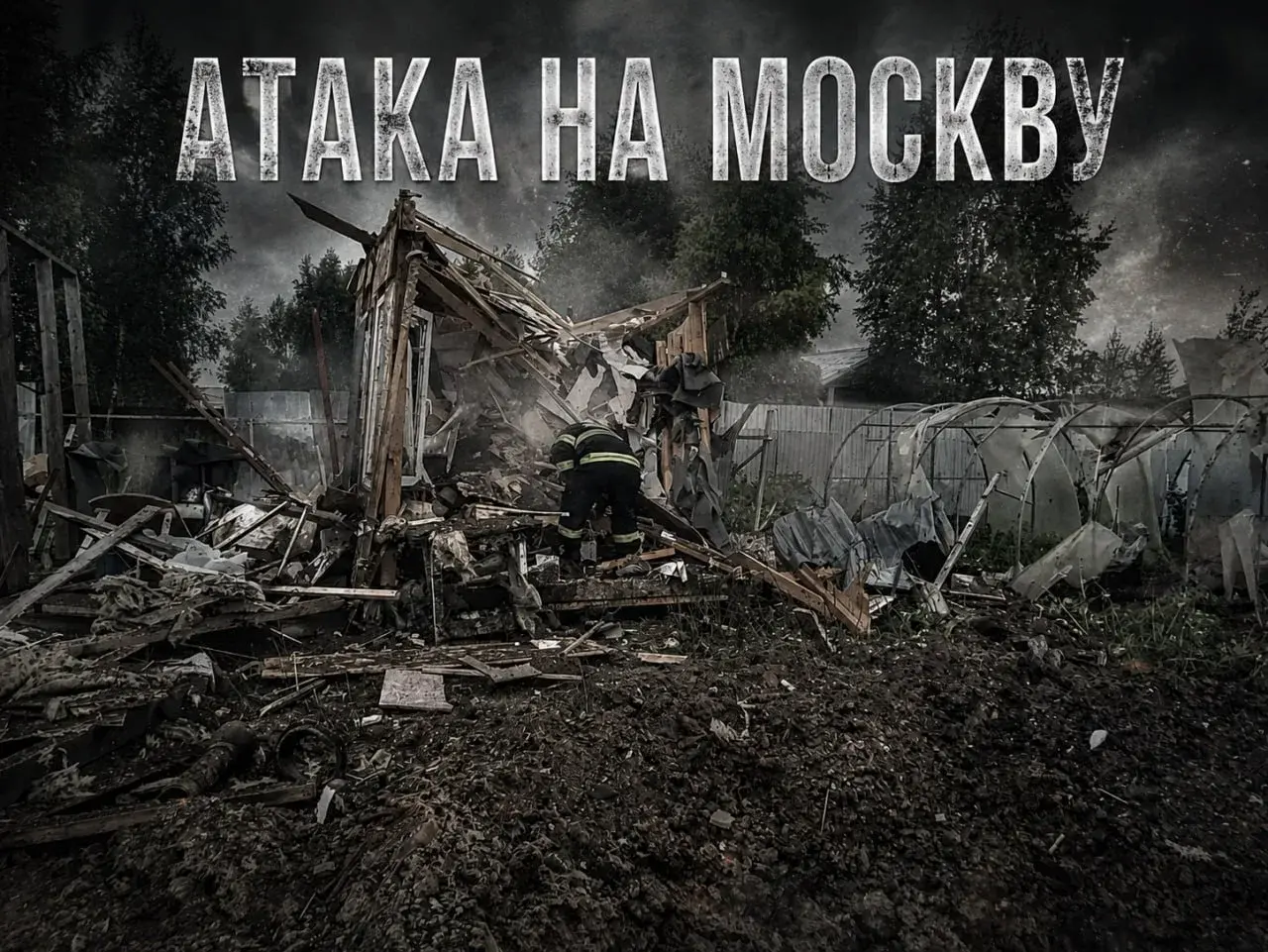 Произошла одна из самых массированных атак на Москву и область в этом году, сбито 180 беспилотников ВСУ на подлёте к Москве — власти региона