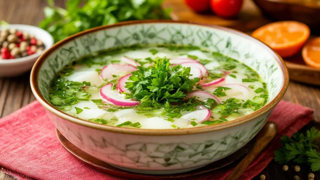 Шеф открыл тайну идеальной окрошки: один прием делает вкус в разы насыщеннее