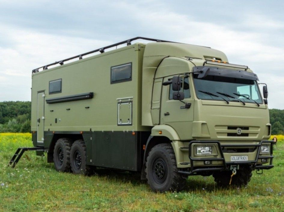 Экспедиционный автодом на базе КамАЗ-43118: хаммам, печь и автономность вне дорог