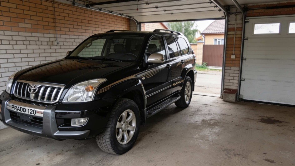 Toyota Land Cruiser Prado 120 с минимальным пробегом выставлен на продажу в Люберцах