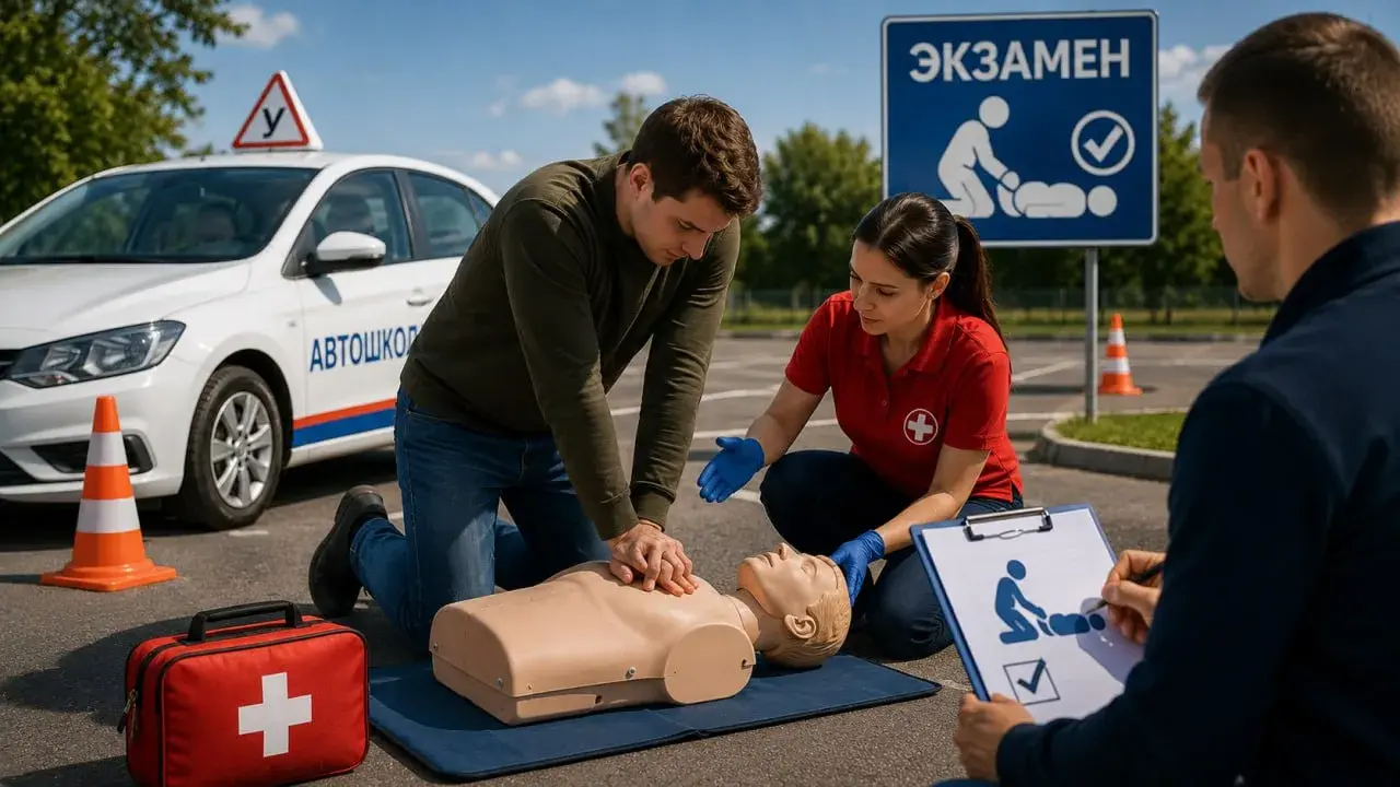 В автошколах могут ввести экзамен по оказанию первой помощи