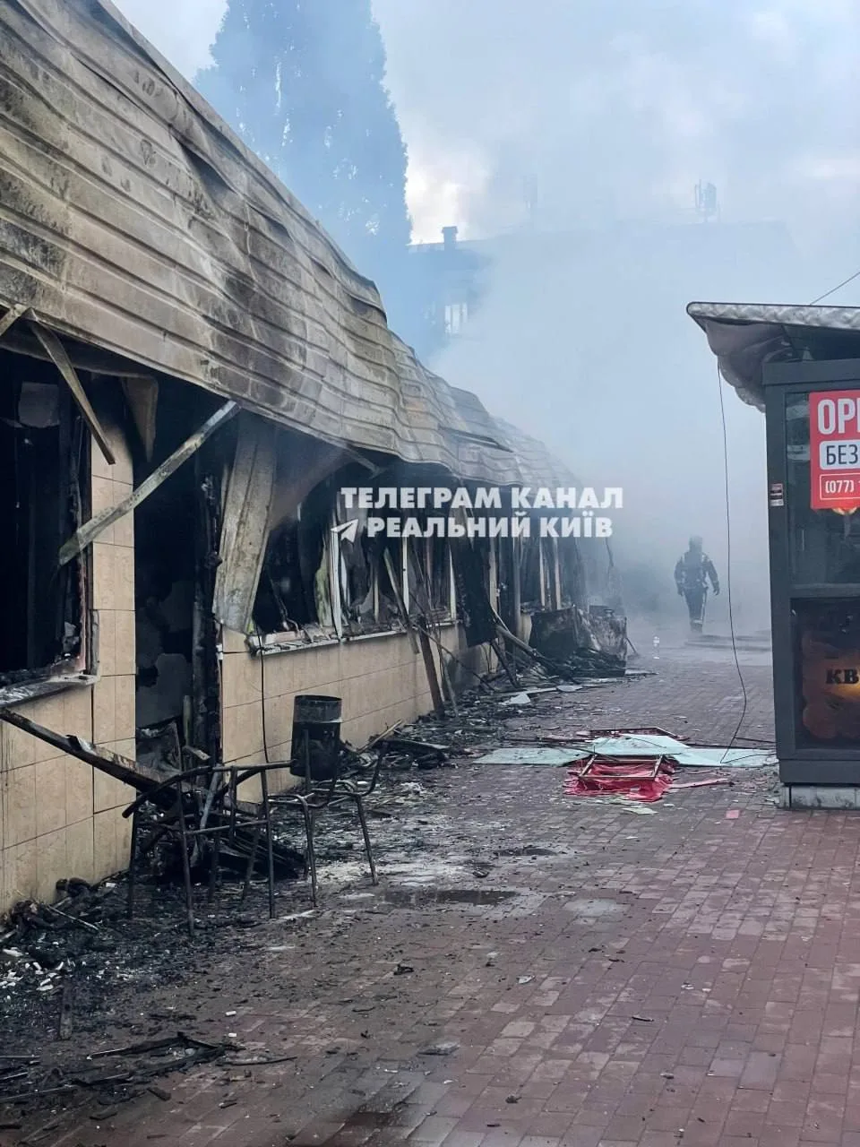 Ещё кадры из утреннего Киева