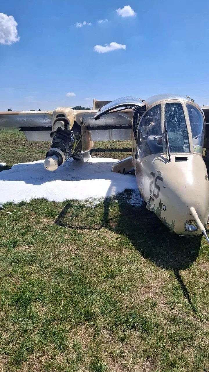 Репетиция авиашоу в Польше закончилась происшествием с OV-10 Bronco
