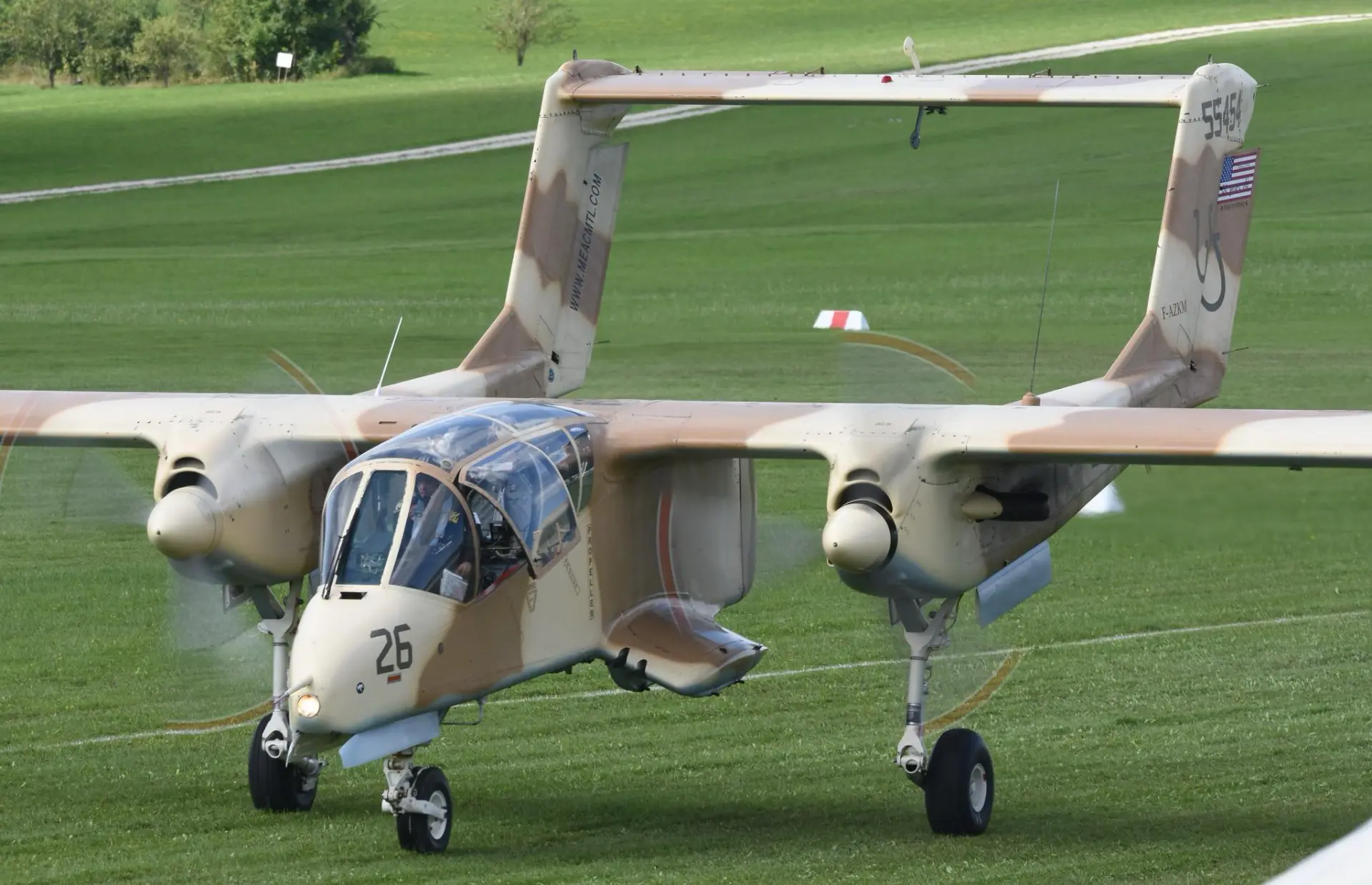 Репетиция авиашоу в Польше закончилась происшествием с OV-10 Bronco