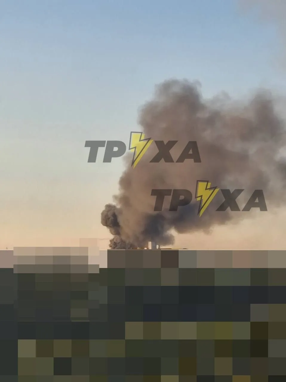 Мощные взрывы в Полтаве