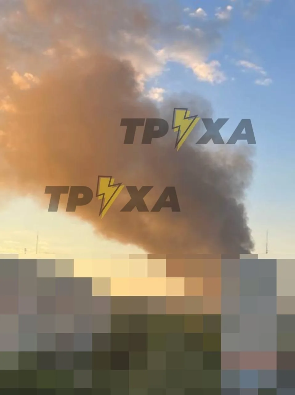 Мощные взрывы в Полтаве