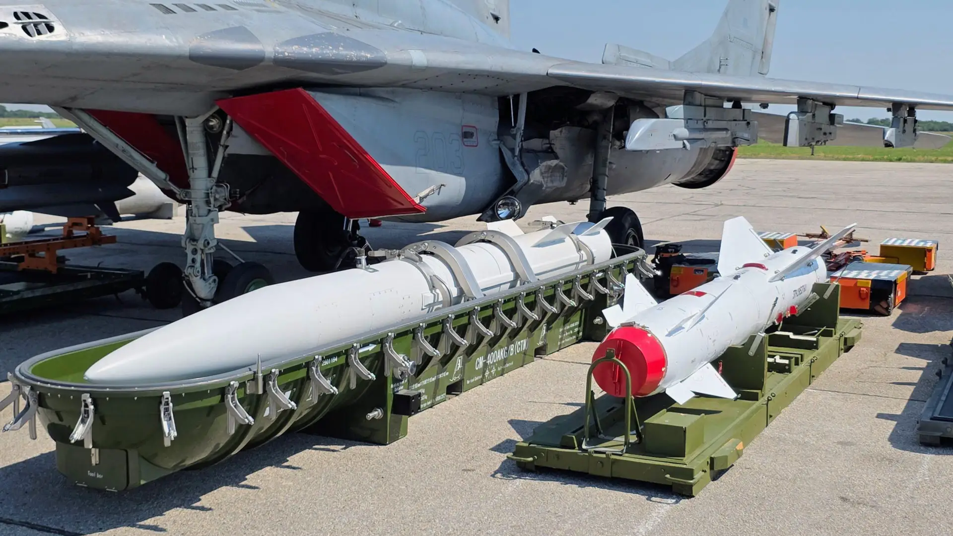 Cербский МиГ-29СМ+ и его вооружение