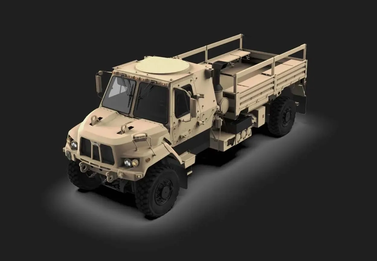 Первое появление грузового автомобиля FMTV A2 (M1083A2 Cargo MTV) американского производства на вооружении украинской армии. Здесь он запечатлен в составе 54-й артиллерийской бригады ВСУ