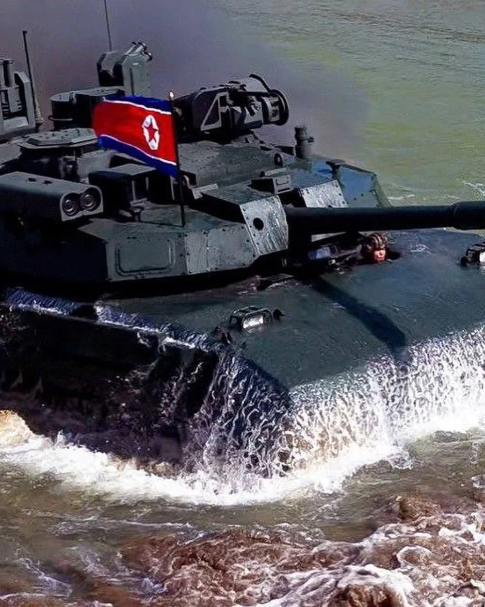 Некоторые подробности о новейшем танке Северной Кореи Chonma-20, который был показан на вооружении элитной 105-й танковой дивизии во время военных учений 20 марта 2026 года