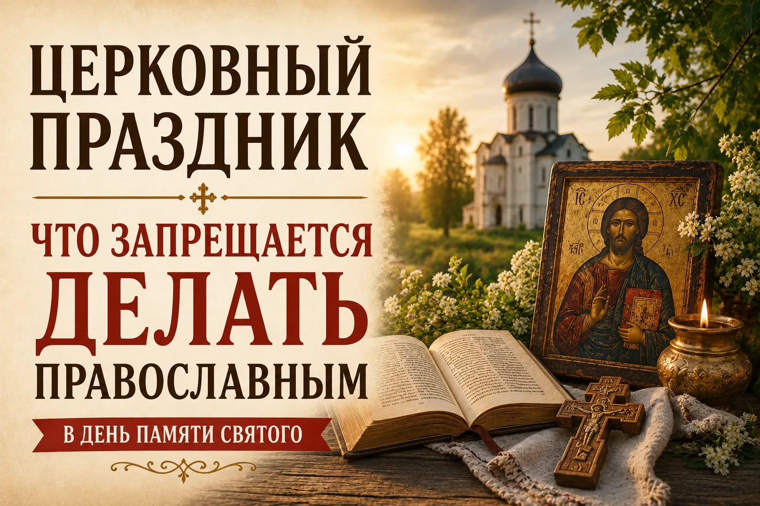 Православный праздник 21 июня 2026: что запрещается делать православным в Неделю 3-ю по Пятидесятнице