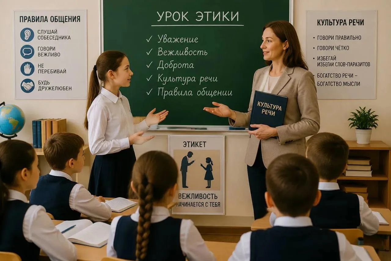В российских школах могут появиться уроки этики и культуры речи