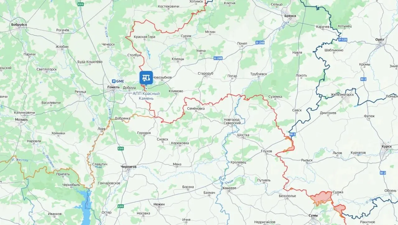 ВСУ атаковали дроном пассажирский автобус Минск-Анапа на погранпереходе "Красный камень" в Брянской области на границе России и Беларуси