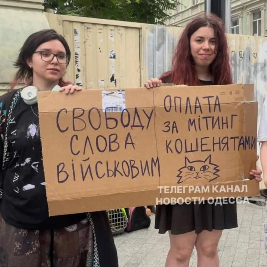 Митинги на Украине в поддержку уволенного Федорова возобновились. Такие картонные акции прошли во Львове, Киеве и Одессе