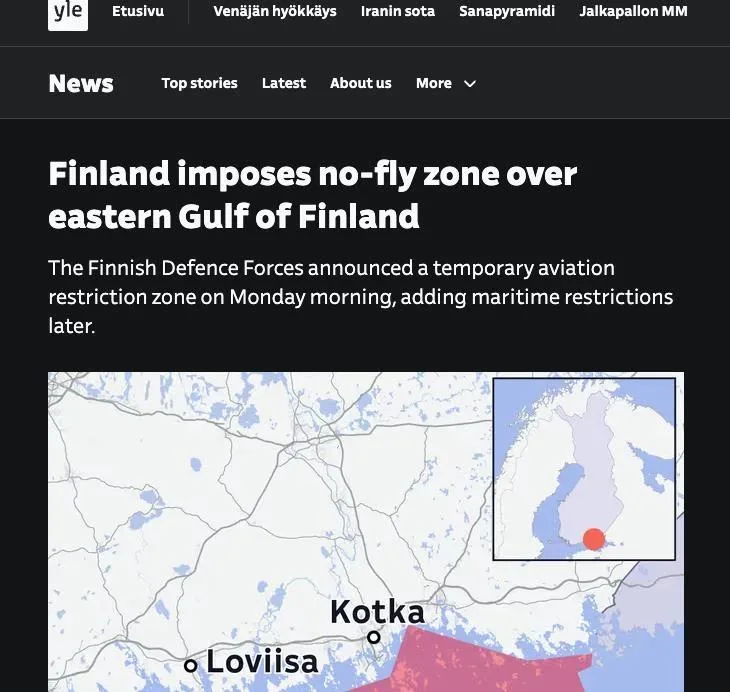 Финны уже практически прямым текстом пишут о предоставлении Киеву воздушного пространства страны