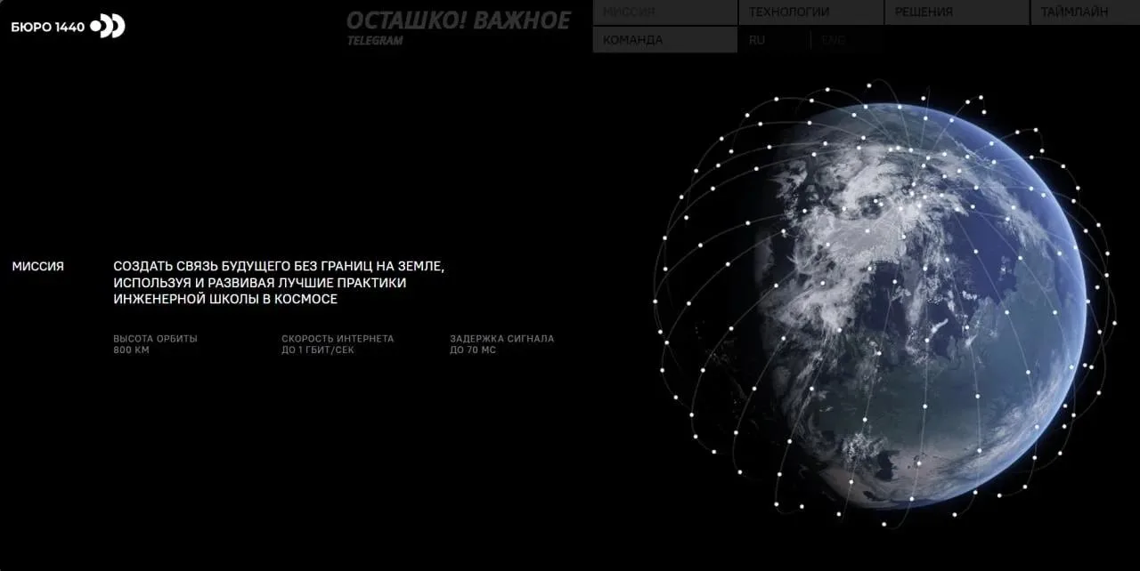 Российский ответ Starlink растет: на орбиту выведена вторая партия спутников «Рассвет»