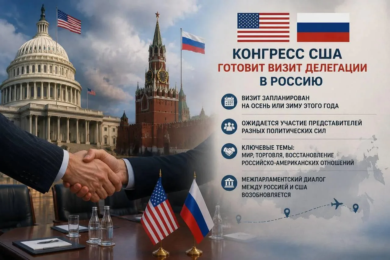 Конгресс США готовит визит делегации в Россию