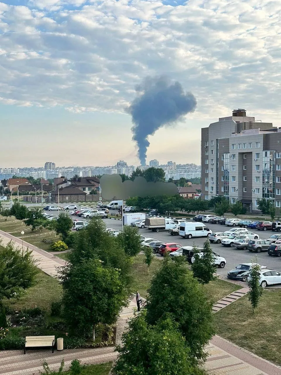 В Белгороде после ракетного удара начались перебои со светом и водой