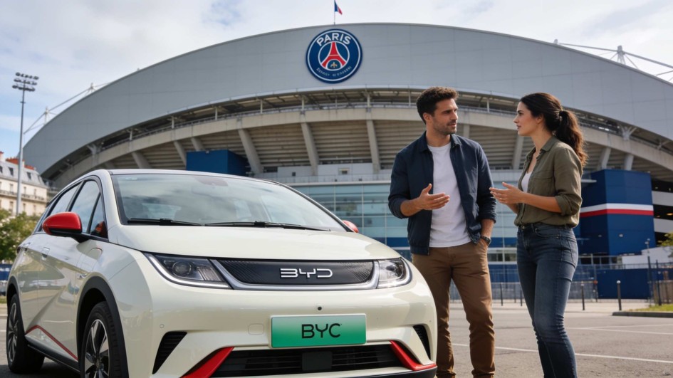 BYD заключил трехлетний контракт с PSG: новые перспективы для китайского автогиганта