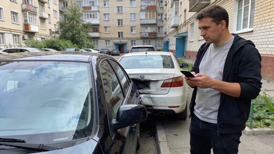 Как действовать, если вашу машину заблокировали во дворе без контактов владельца
