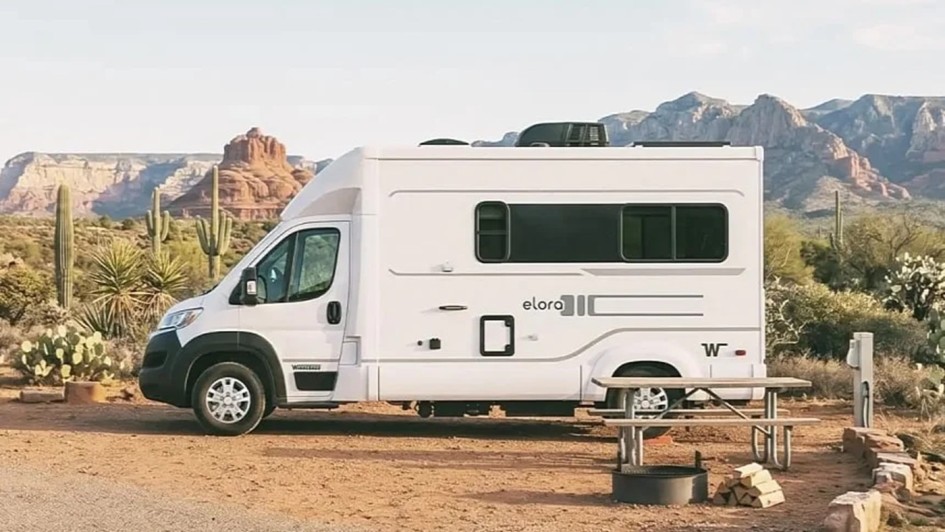 Winnebago Elora/Resa: самый компактный Class C с гаражом и гибкой планировкой