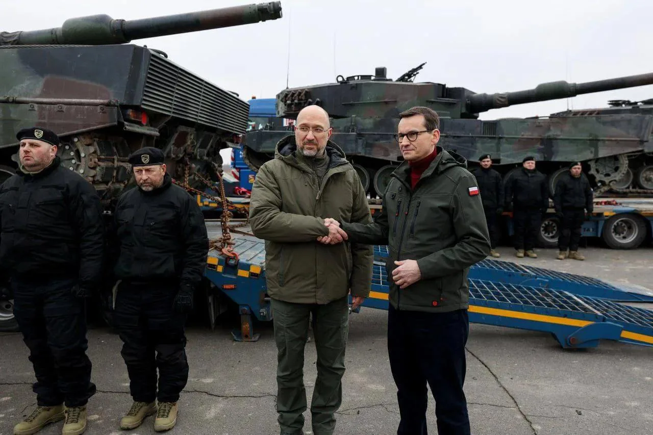 Минобороны Польши рассекретило часть информации о поставках военной помощи Украине с 2022 года