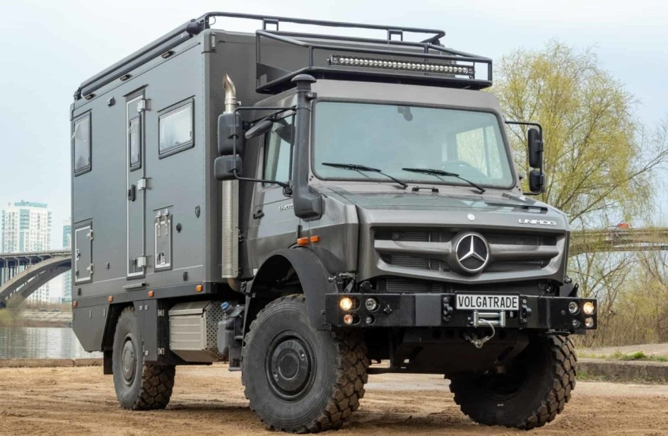 Экспедиционный автодом на базе Mercedes-Benz Unimog: автономность и внедорожные возможности