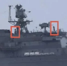 На сторожевом корабле (фрегате) «Неустрашимый» проекта 11540 Балтийского флота появились антидроновые комплексы РЭБ «Пероед-М»