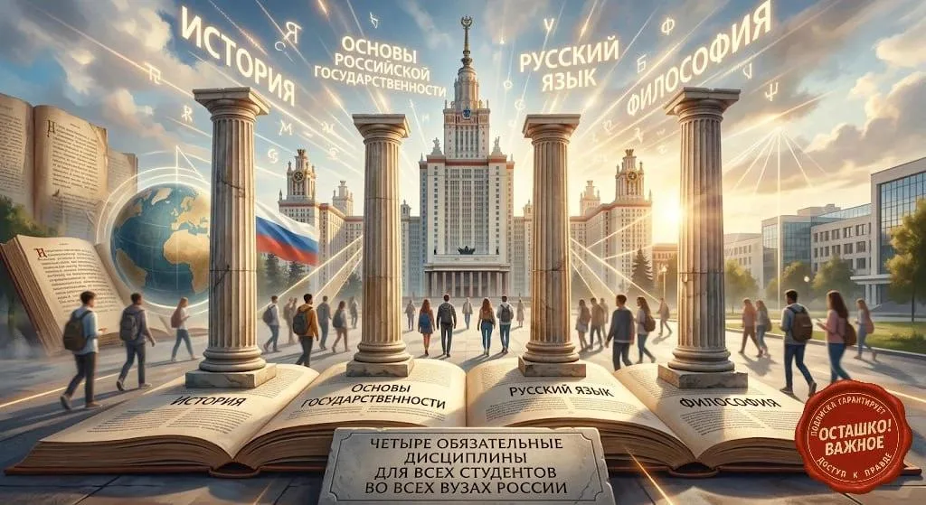 Во всех российских вузах введут четыре обязательных предмета для всех студентов