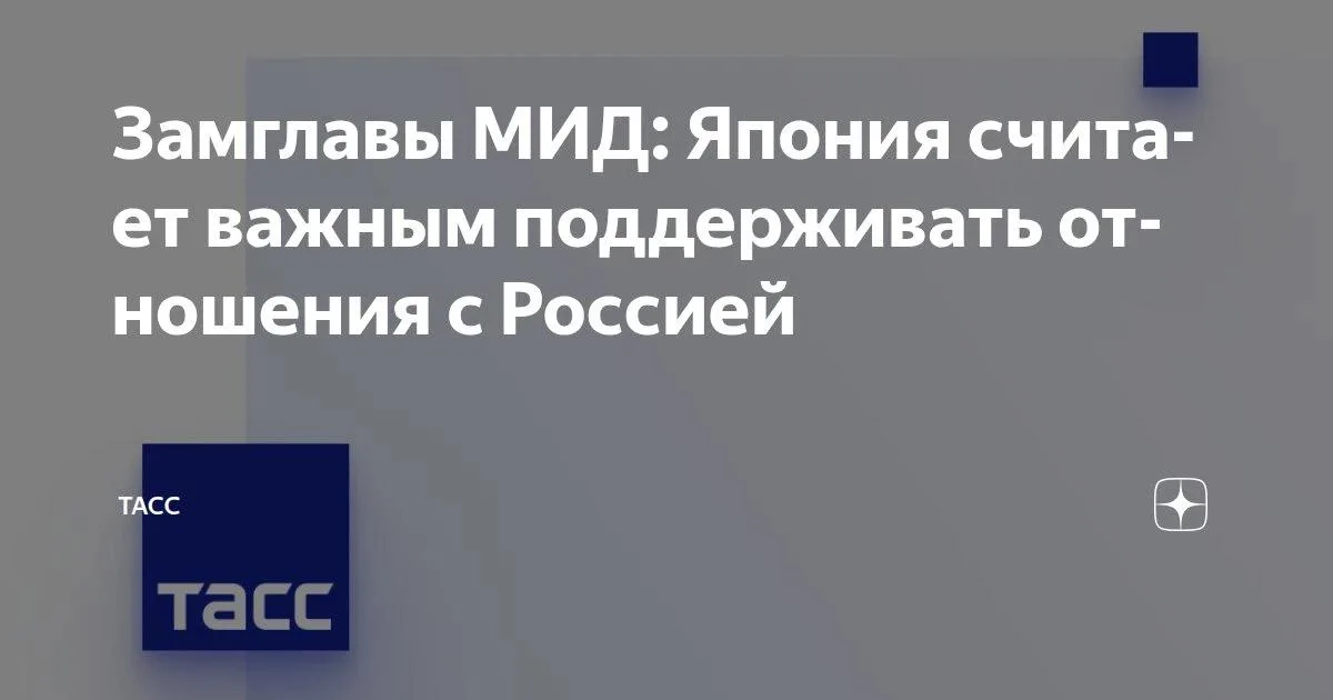 «Исходя из национальных интересов»: Япония выступает за санкции против РФ, но желает сохранить диалог
