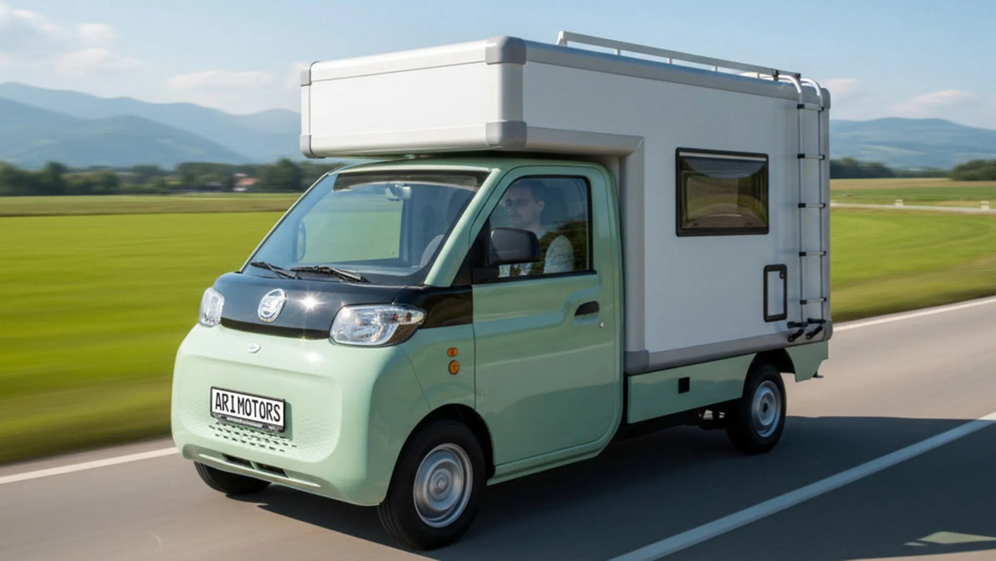 Мини-электрокемпер Ari 458 Pro Camper: малые размеры и новые возможности для поездок