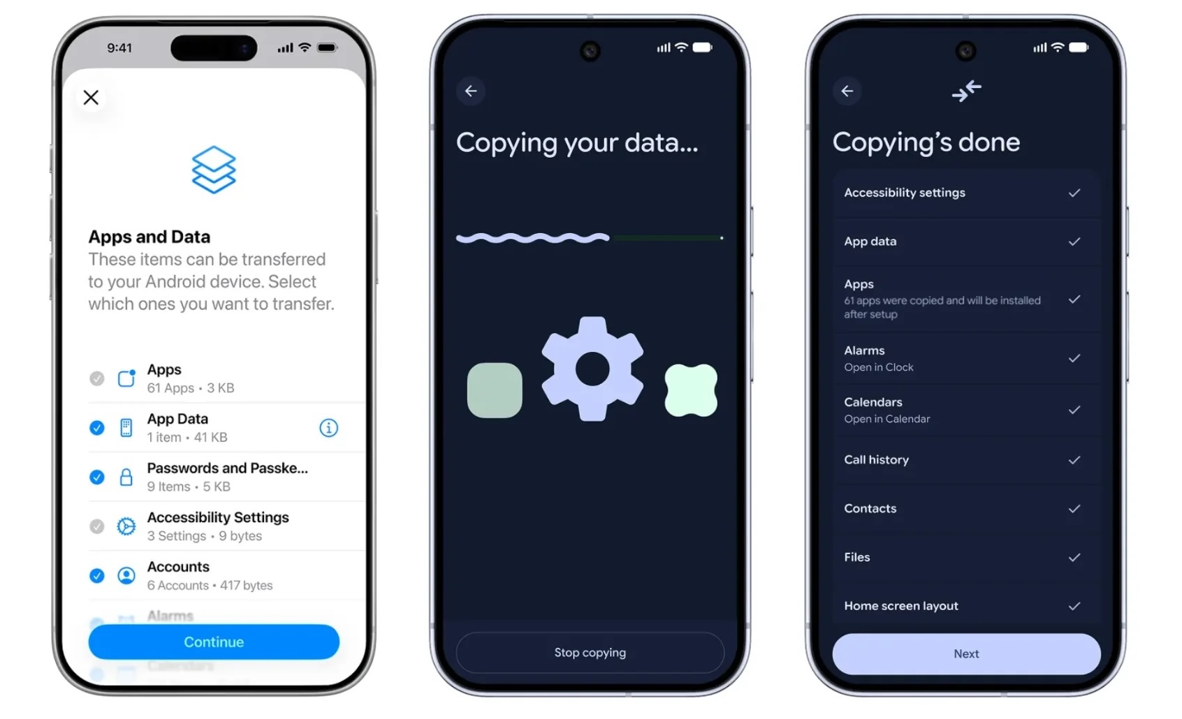 Google выпустила обновленный инструмент для перехода с iPhone на Android 17 картинка Приложение Android Switch вышло для Android 17 | DGL.RU