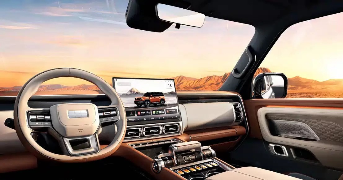 Geely Galaxy Cruiser 700: официальные снимки интерьера и новые сведения о гибриде