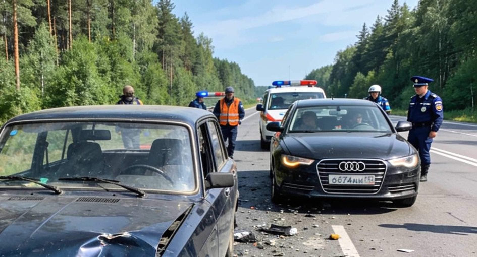 На трассе «Скандинавия» подросток погиб в ДТП с участием ВАЗ и Audi