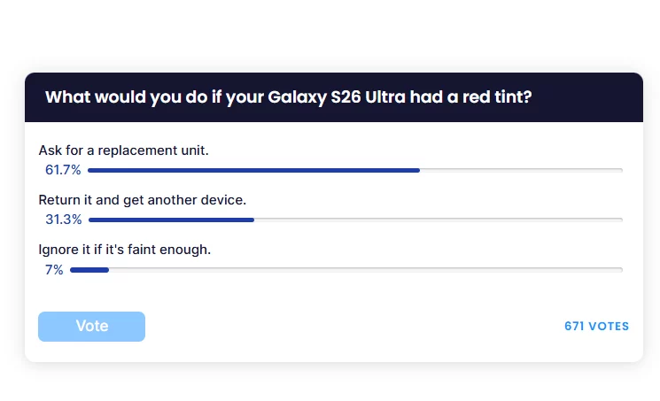 Фанаты Galaxy S26 Ultra немедленно вернули бы телефон, если бы это произошло