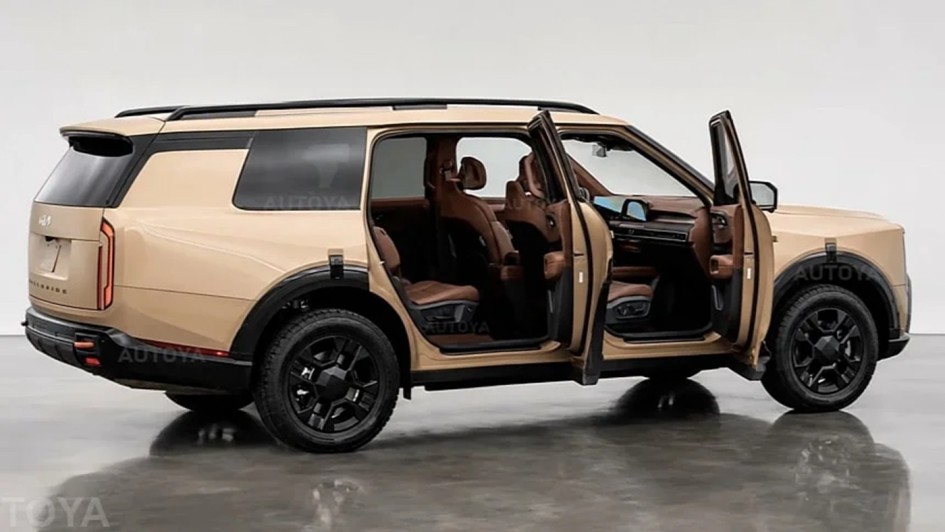 Kia Grand Telluride: рендер крупного SUV, который может изменить сегмент