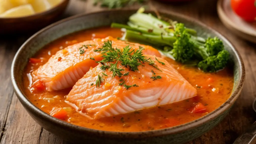 Рыбная солянка из лосося: безумно вкусная, готовится элементарно и быстро