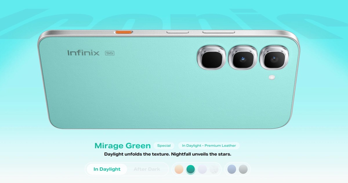 Infinix Hot 70 Pro поставляется в шести различных вариантах отделки картинка Infinix Hot 70 Pro поставляется в шести различных вариантах отделки
