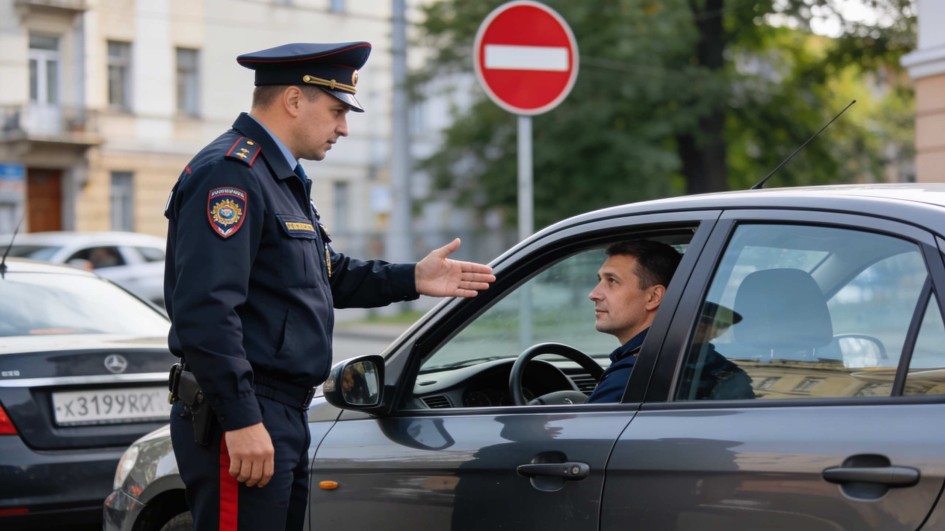 Остановка по требованию инспектора ГАИ под знаком 3.27: что грозит водителю