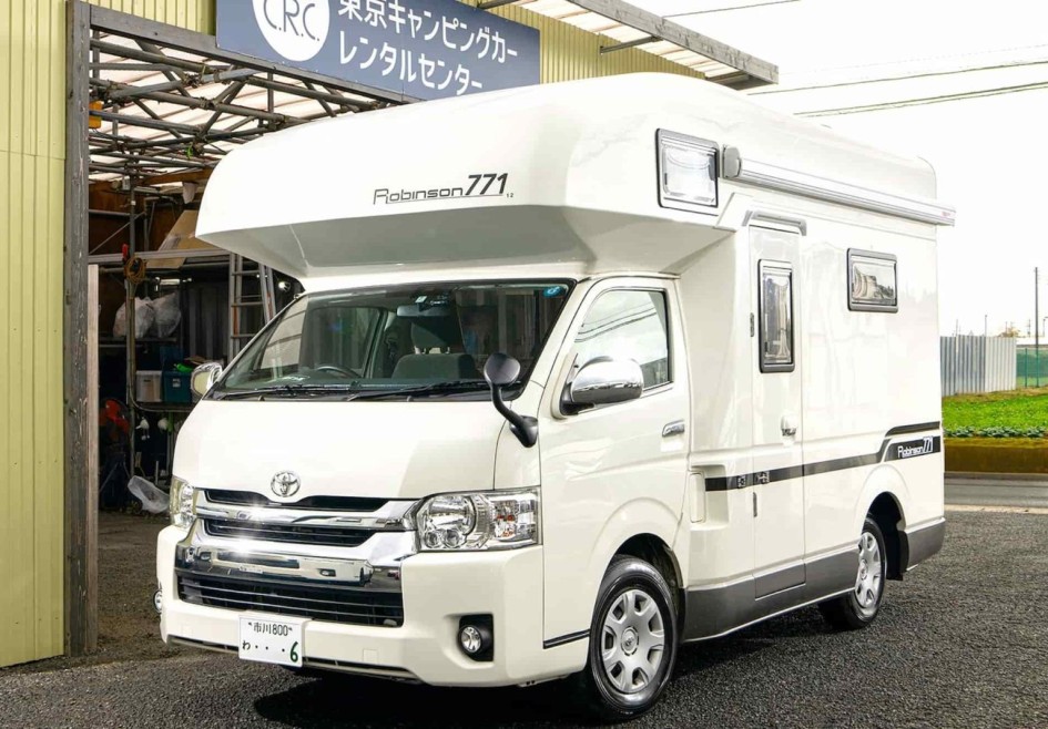 Robinson 771: японский автодом на базе Toyota Hiace завоевывает рынок аренды