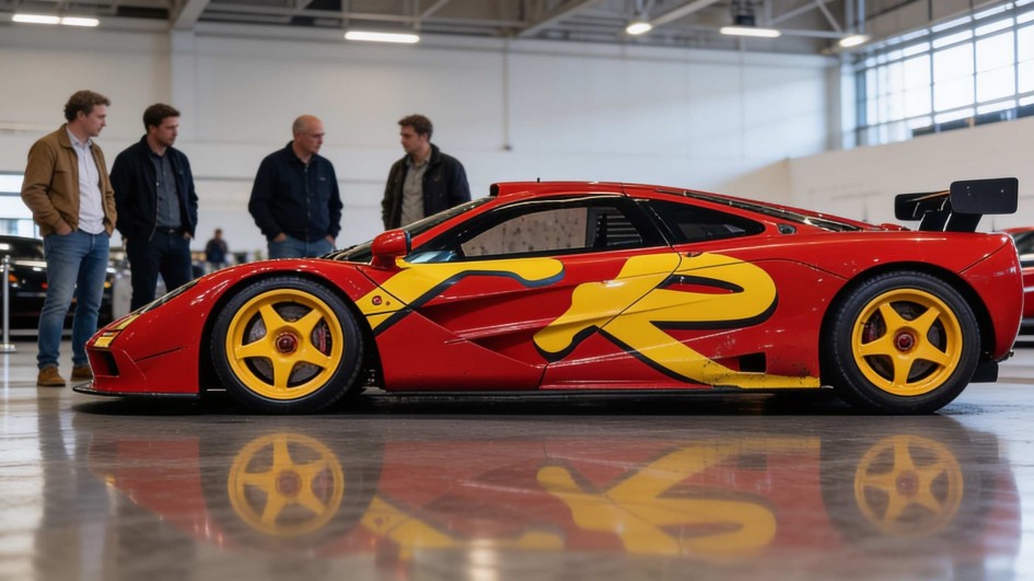 Редкий McLaren F1 GTR Никa Мейсона выставлен на аукцион за рекордную сумму