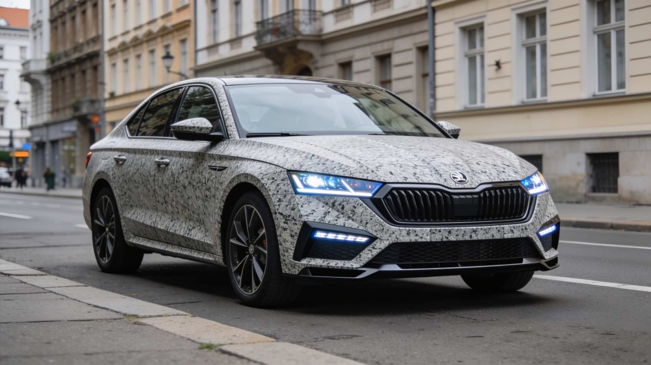 Skoda Kodiaq 2027: обновленный дизайн и новые детали на тестах в Альпах